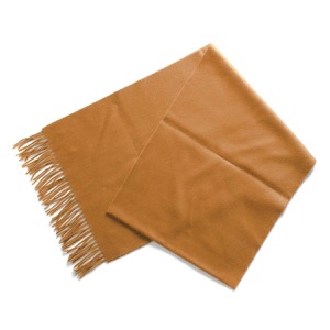 ジョンストンズ ストール/マフラー メンズ レディース WA57 ダークキャメルベージュ WA000057 SB3022 JOHNSTONS