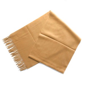 ジョンストンズ ストール/マフラー メンズ レディース WA57 キャメルベージュ WA000057 SB4142 JOHNSTONS