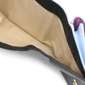 マルニ 三つ折り財布/ミニ財布 財布 レディース バイカラー ライトライラックピンク&パウダーブルー PFMO0056U1 P2644 Z639B MARNI