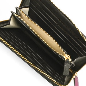 マルニ 長財布 財布 レディース プラムパープル&アッシュグレー&モカブラウン PFMOE11U09 LV520 Z563N MARNI