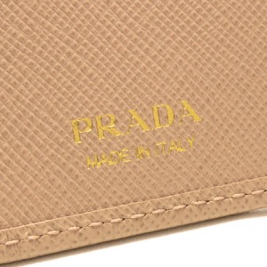 プラダ 二つ折り財布 財布 レディース サフィアーノ メタル チプリアピンクページュ 1ML225 QWA F0236 PRADA