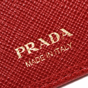 プラダ 二つ折り財布 財布 レディース サフィアーノ メタル フォーコレッド 1MV204 QWA F068Z PRADA