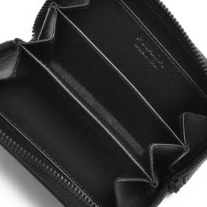 プラダ コインケース【小銭入れ】 財布 メンズ サフィアーノ ピコロー ブラック 2MM358 C5S F0002 PRADA