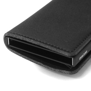 セクリッド カードケース/三つ折り財布（札入れ）/ミニ財布 財布 メンズ ミニウォレット ヤード カードホルダー スーパークイックアクセス ブラック MINIWALLET YARD BLACK SECRID