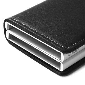 セクリッド カードケース/三つ折り財布（札入れ）/ミニ財布 財布 メンズ ツインウォレット オリジナル カードホルダー スーパークイックアクセス ブラック TWINWALLET ORIGINAL BLACK SECRID