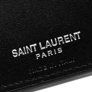 サンローランパリ イヴサンローラン 二つ折り財布 財布 メンズ レディース モノグラム YSL ブラック 463249 0SX0E 1000 SAINT LAURENT PARIS