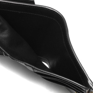 サンローランパリ (イヴサンローラン) 二つ折り財布 財布 レディース アップタウン YSL ブラック 582296 1GFOJ 1000 SAINT LAURENT PARIS