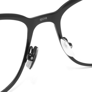 サンローランパリ (イヴサンローラン) 伊達メガネ メンズ レディース ウェリントン ブラック&トランスペアレントクリア SL266 001 SAINT LAURENT PARIS