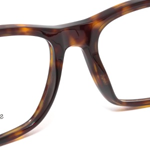 サンローランパリ (イヴサンローラン) 伊達メガネ メンズ レディース スクエア べっ甲 ハヴァナマーブルブラウン&トランスペアレントクリア SL296 002 SAINT LAURENT PARIS