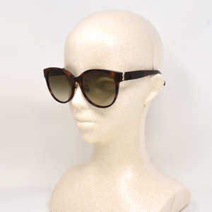 サンローランパリ (イヴサンローラン) サングラス メンズ レディース べっ甲 バタフライ UVカット YSL ハヴァナマーブルブラウン&ブラウングラデーション SL M 39 K 004 SAINT LAURENT PARIS