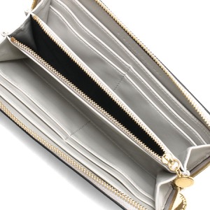 ステラマッカートニー 長財布 財布 レディース ステラ ロゴ ブラック 700251 W8856 1000 STELLA McCARTNEY