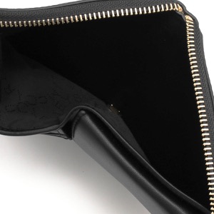 ステラマッカートニー 二つ折り財布 財布 レディース ステラ ロゴ ブラック 7P0009 WP0057 1000 STELLA McCARTNEY