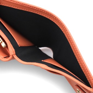ヴィヴィアンウエストウッド 二つ折り財布 財布 レディース サフィアーノ オーブ オレンジ 5107004CU S000B F401 VIVIENNE WESTWOOD