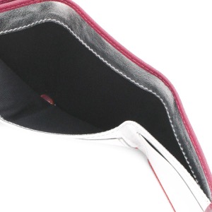 ヴィヴィアンウエストウッド 三つ折り財布/ミニ財布 財布 レディース サフィアーノ スモール フラップ オーブ パープル&シルバー 52010013 L001N J401 VIVIENNE WESTWOOD