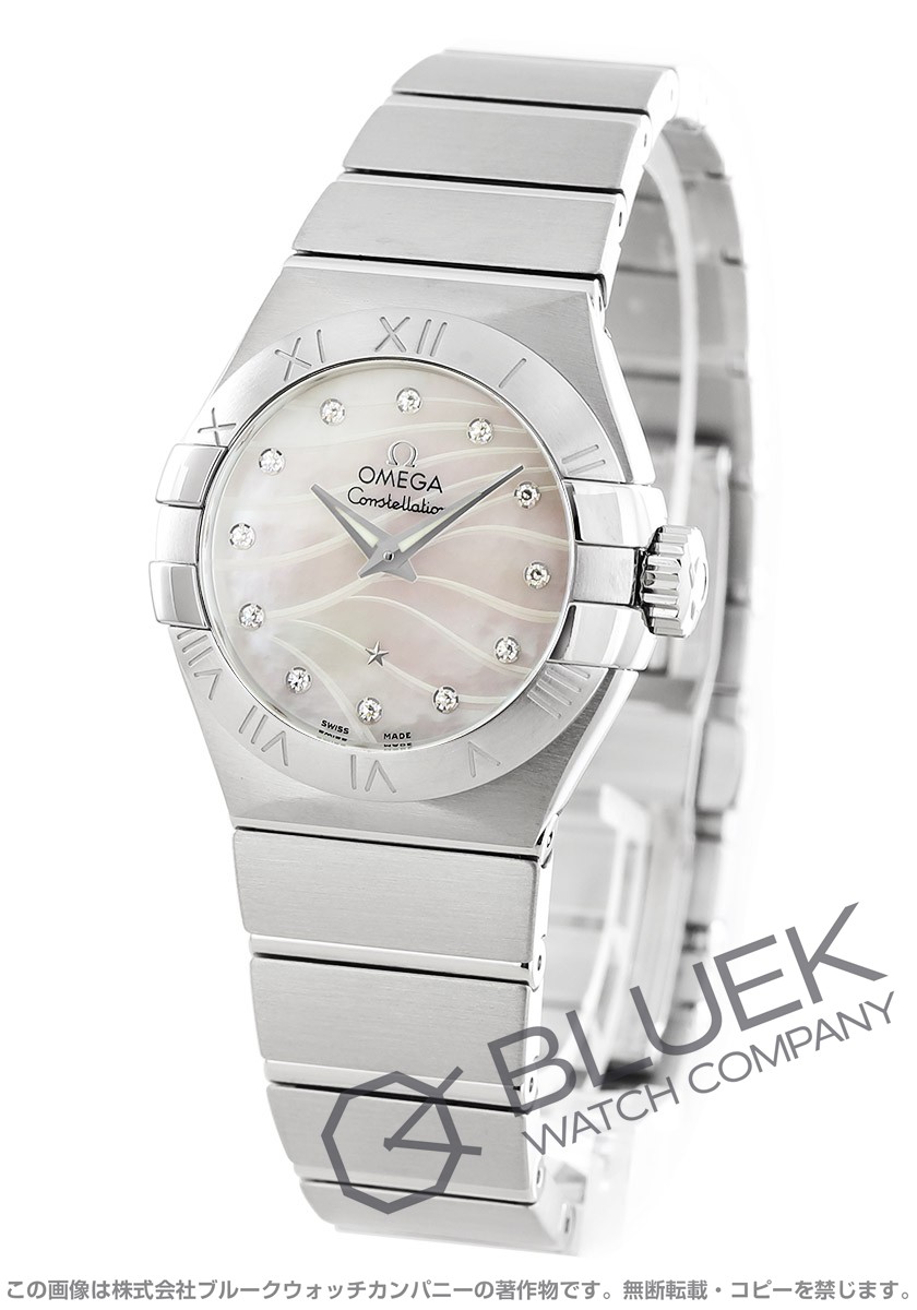 オメガ コンステレーション プリュム ダイヤ レディース 123.10.27.60.55.003