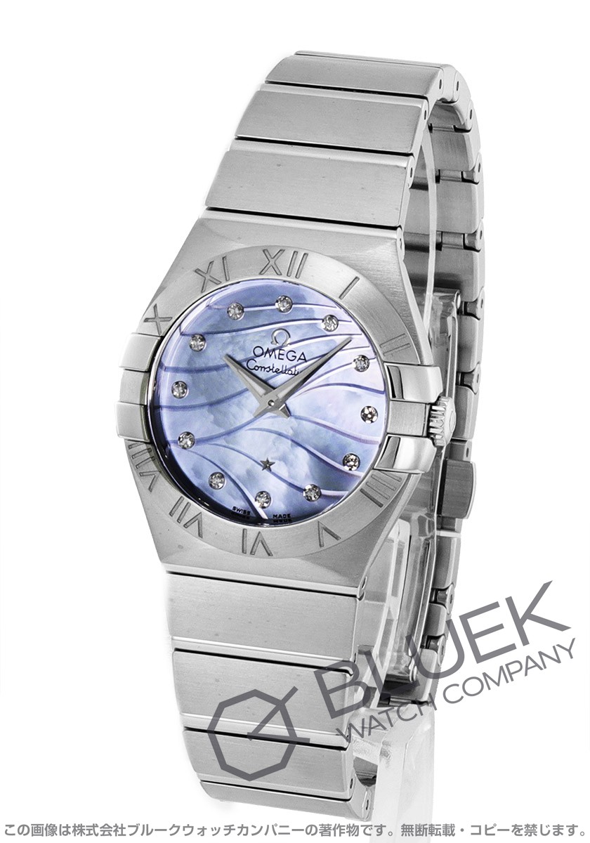 オメガ コンステレーション プリュム ダイヤ レディース 123.10.27.60.57.001