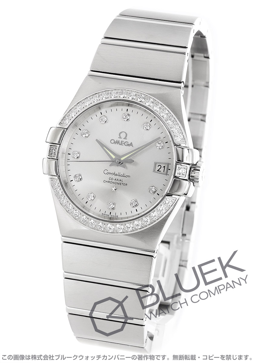 オメガ コンステレーション コーアクシャル クロノメーター ダイヤ ユニセックス 123.15.35.20.52.001