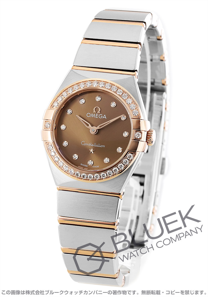 オメガ コンステレーション ブラッシュ マンハッタン ダイヤ 腕時計 レディース OMEGA 131.25.25.60.63.001