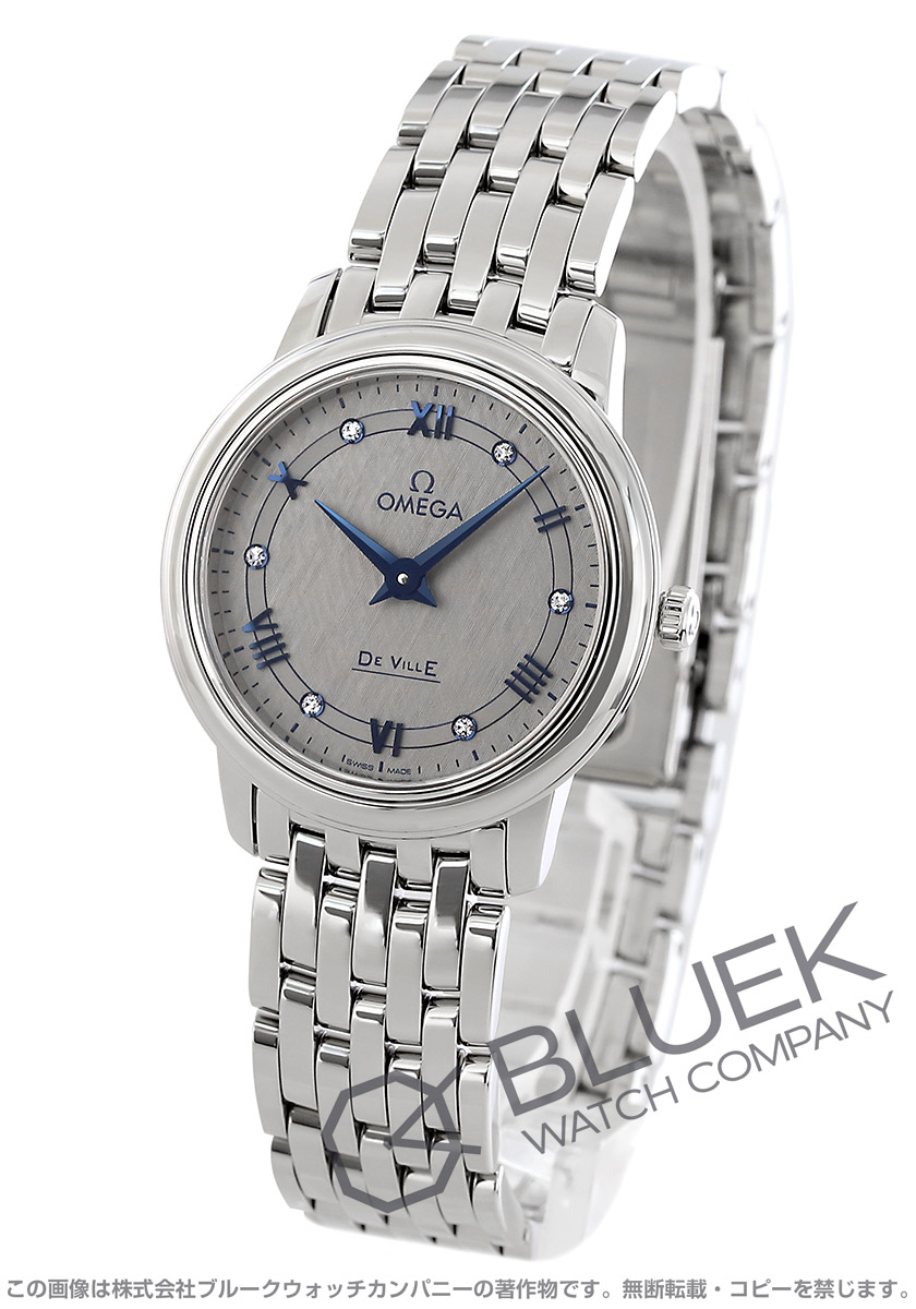 オメガ デ・ヴィル プレステージ ダイヤ レディース 424.10.27.60.56.002