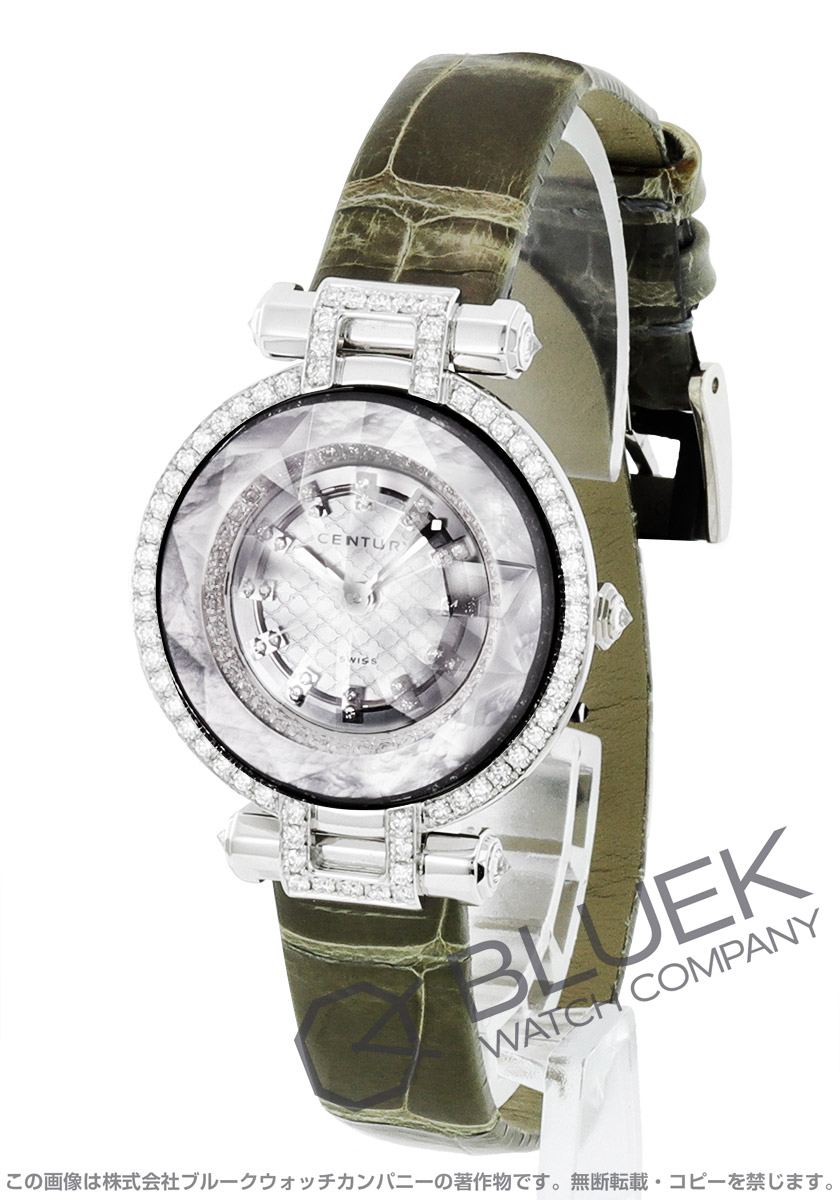 センチュリー ラヴェニュー ダイヤ アリゲーターレザー レディース 661.N7.S.N1P.66.CXK