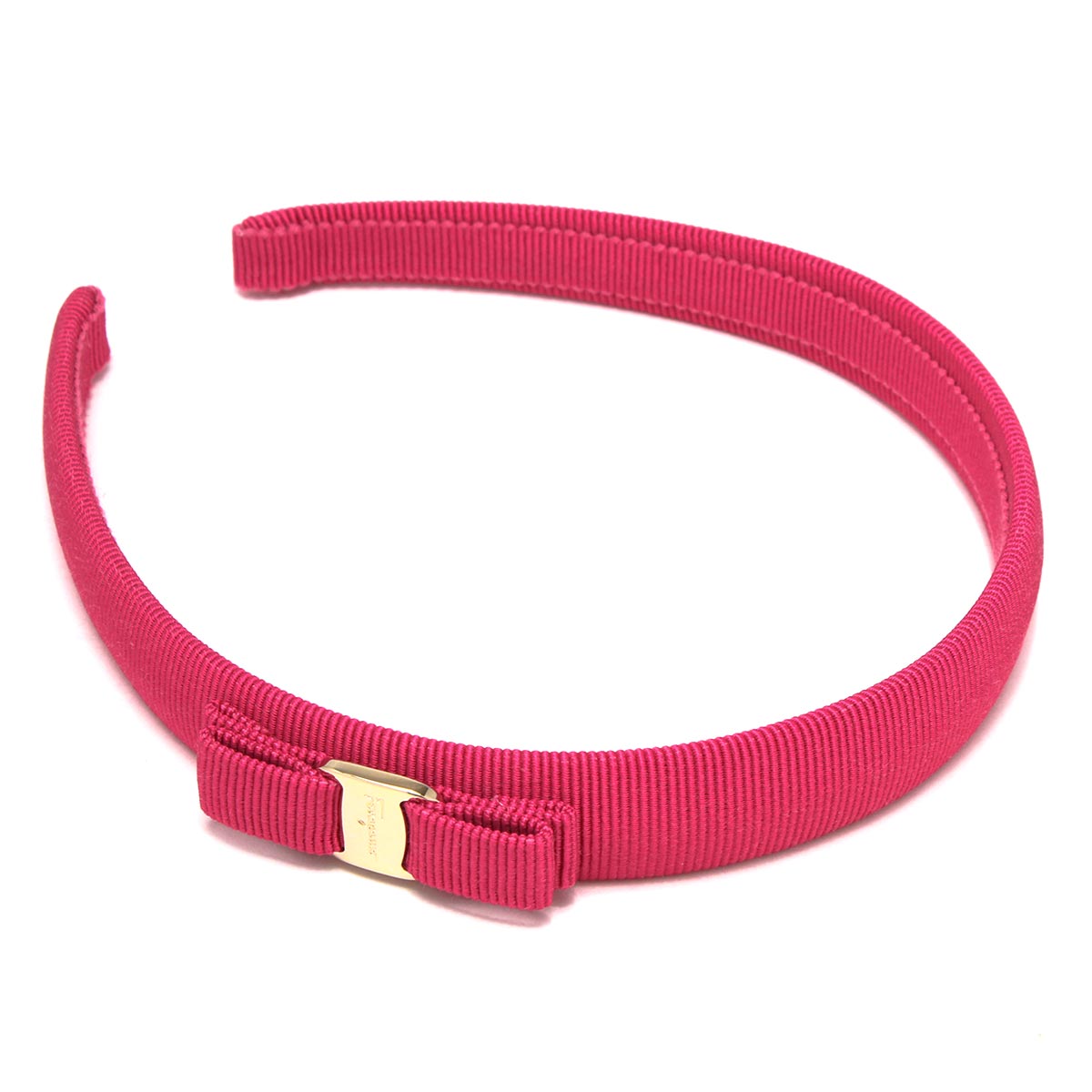 フェラガモ カチューシャ アクセサリー レディース ヴァラ リボン ホットピンク 340086 HOT PINK 0998992 SALVATORE  FERRAGAMO