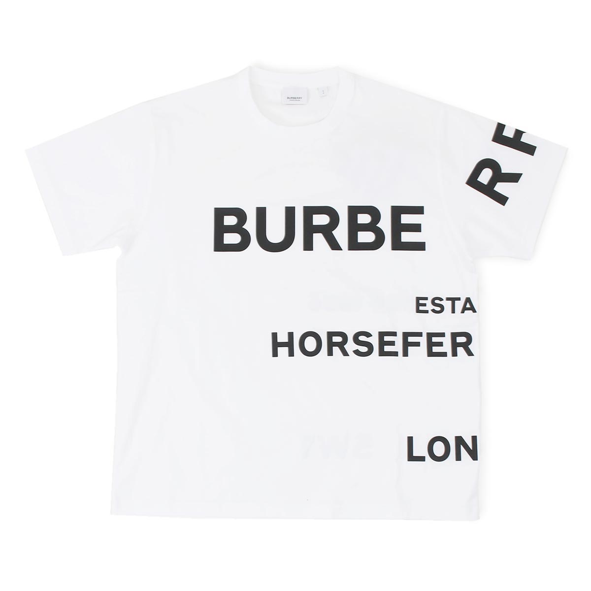 バーバリー Tシャツ 半袖 トップス メンズ ホースフェリー プリント オーバーサイズ クルーネック ロゴt ホワイト Harlford Rl 1139 A1464 22年春夏新作 Burberry ブランド腕時計通販なら ブルークウォッチカンパニー 心斎橋店