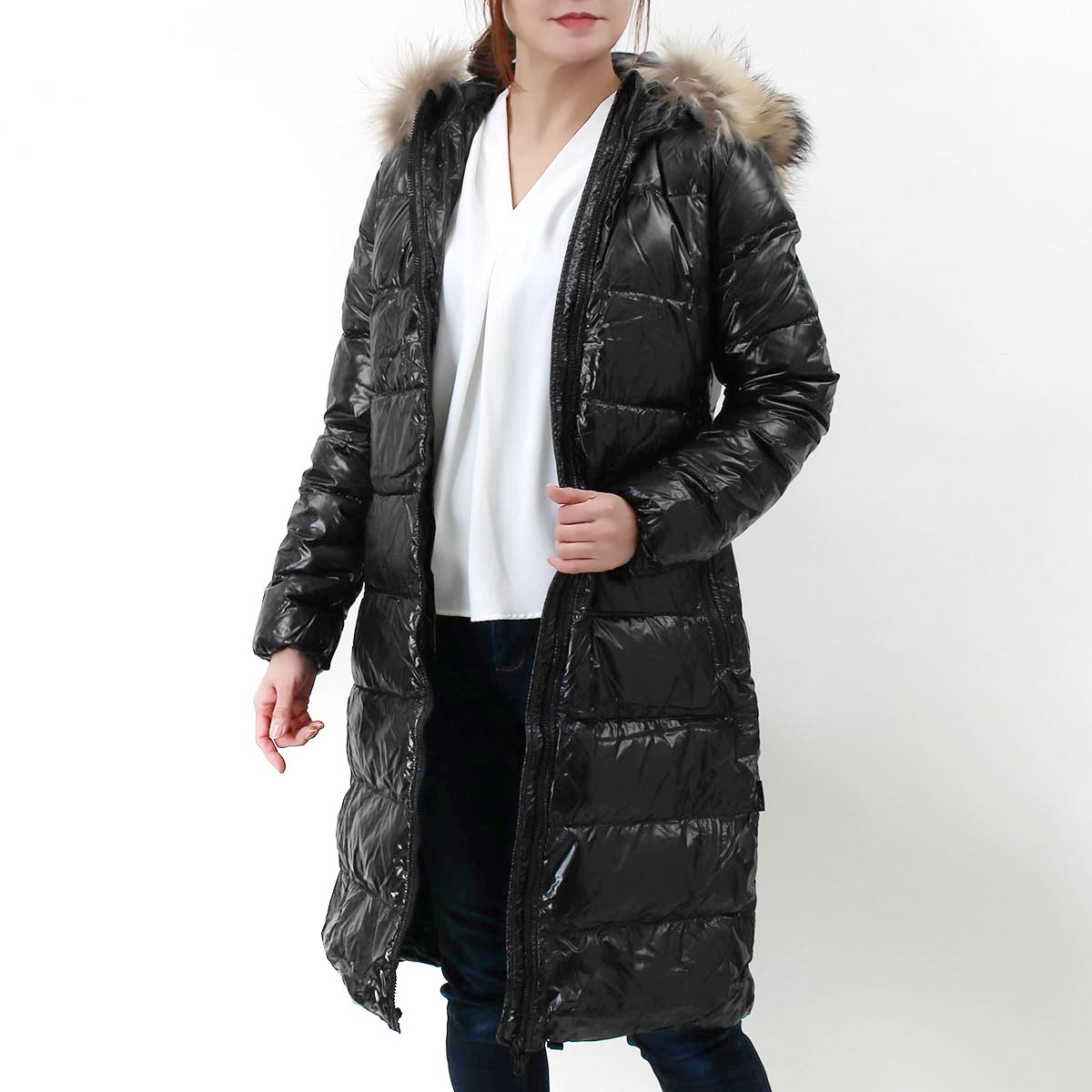 デュベティカ ダウンコート アウター レディース アリア フード付き