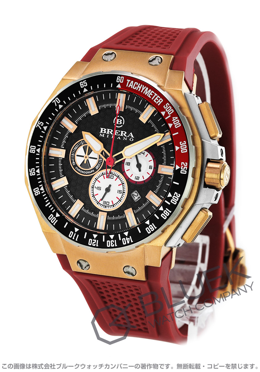 【正規品】ブレラミラノ グランツーリスモ GT2 クロノグラフ メンズ BMGTQC4502A