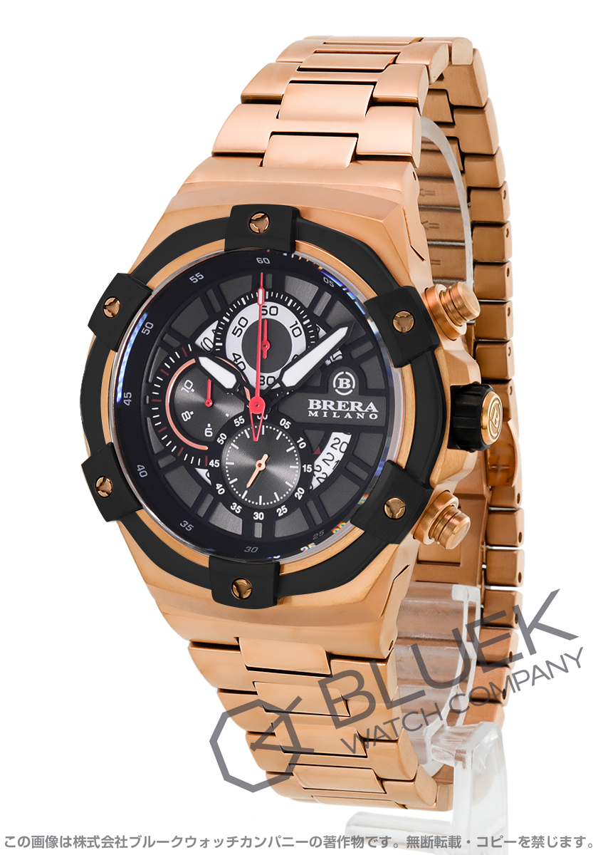 【正規品】ブレラミラノ スーパースポルティーボ EVO クロノグラフ メンズ BMSSQC4502-BRC