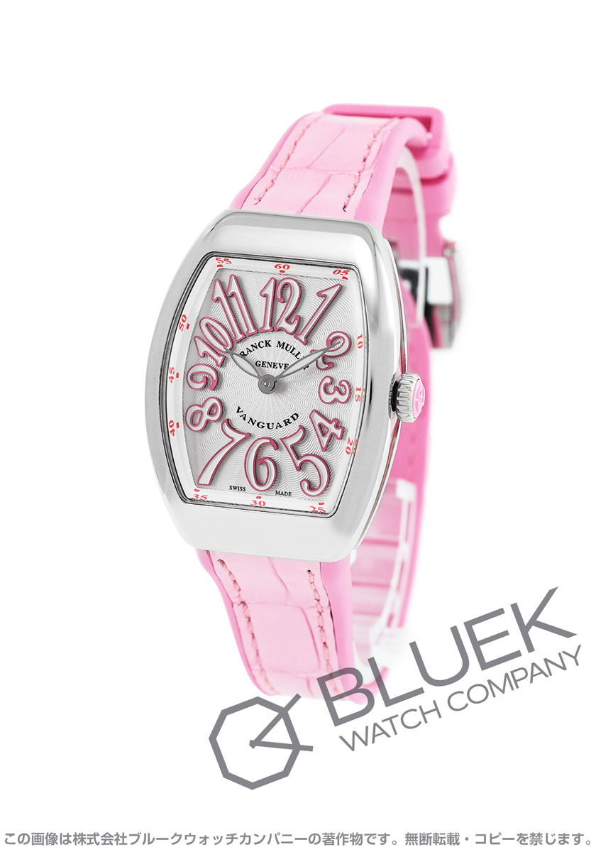 フランクミュラー ヴァンガード レディ クロコレザー レディース V 29 QZ