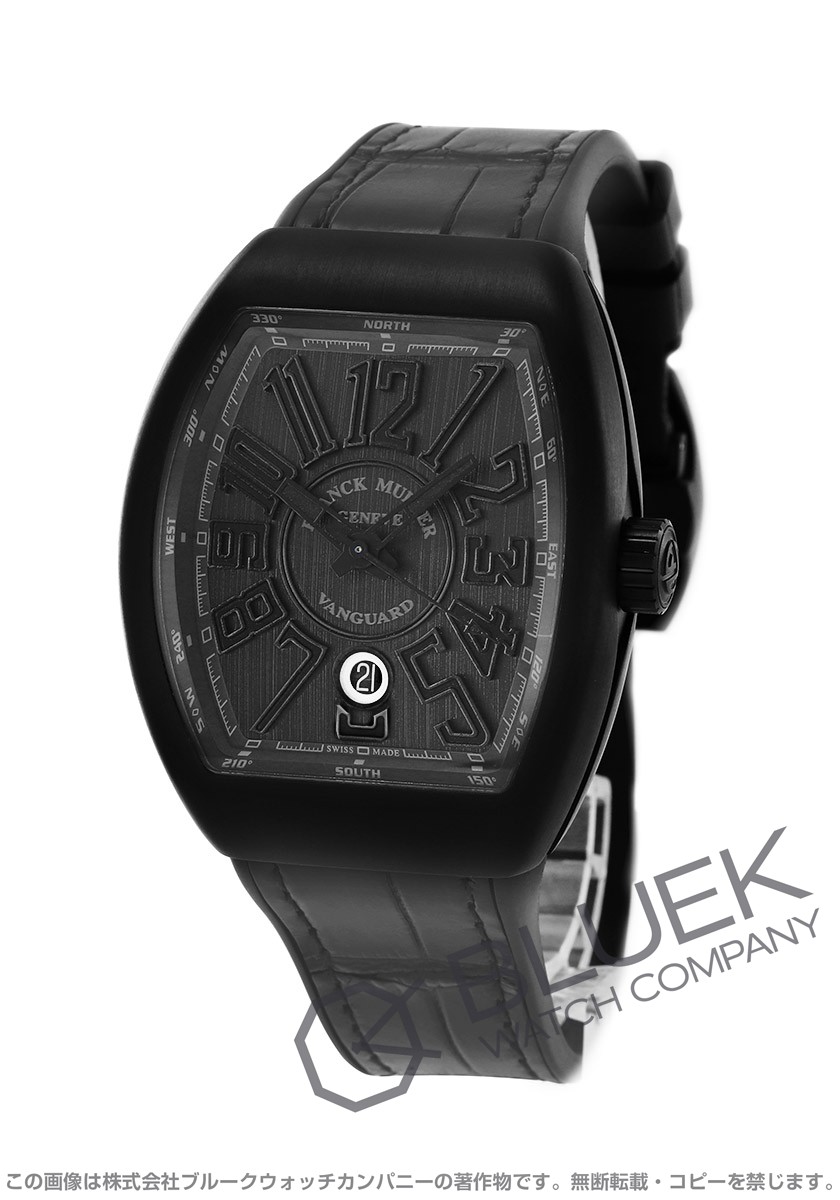 フランクミュラー ヴァンガード クロコレザー メンズ V41 SC DT TT NR BR NR