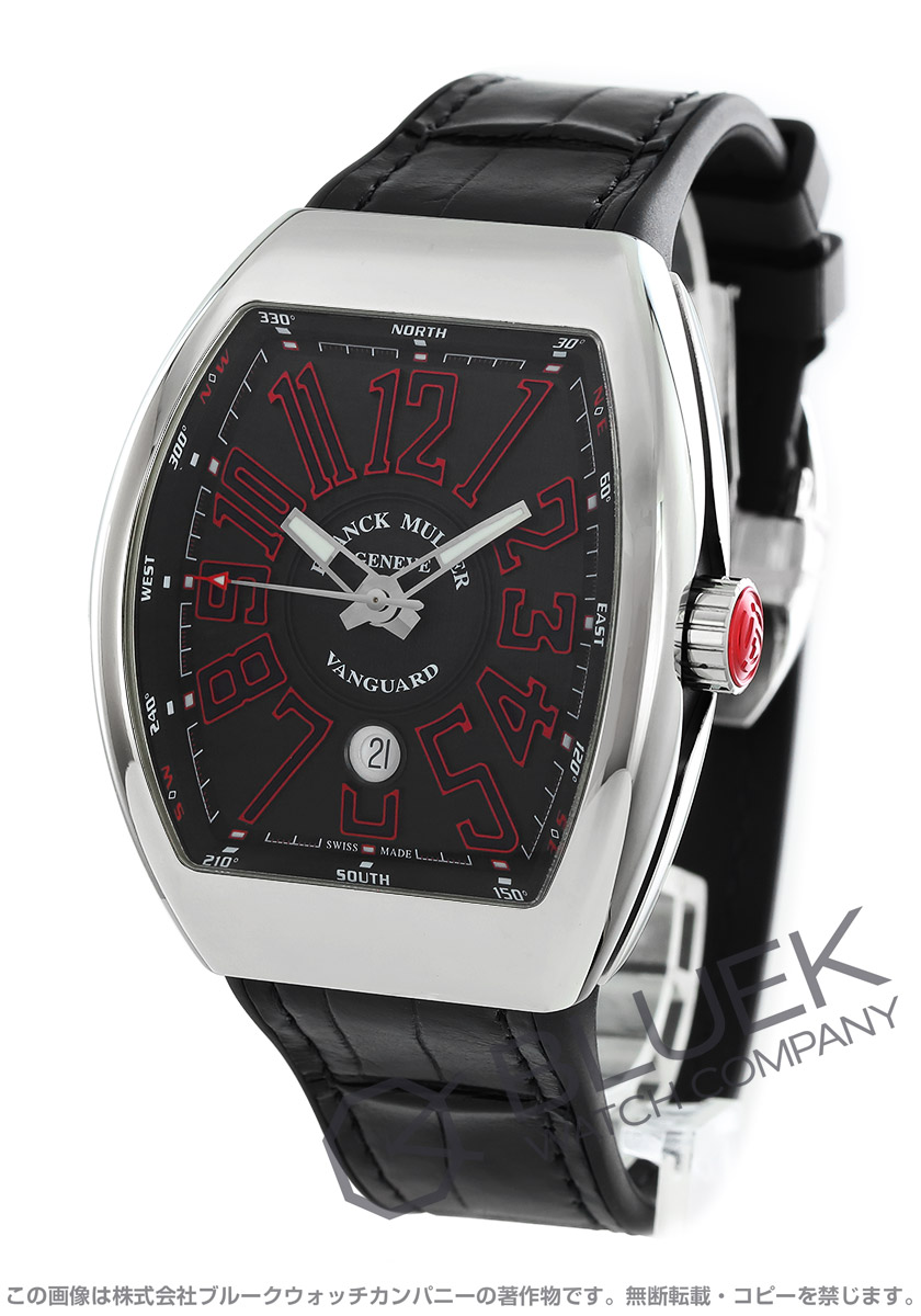 フランクミュラー ヴァンガード クロコレザー メンズ V45 SC DT AC NR