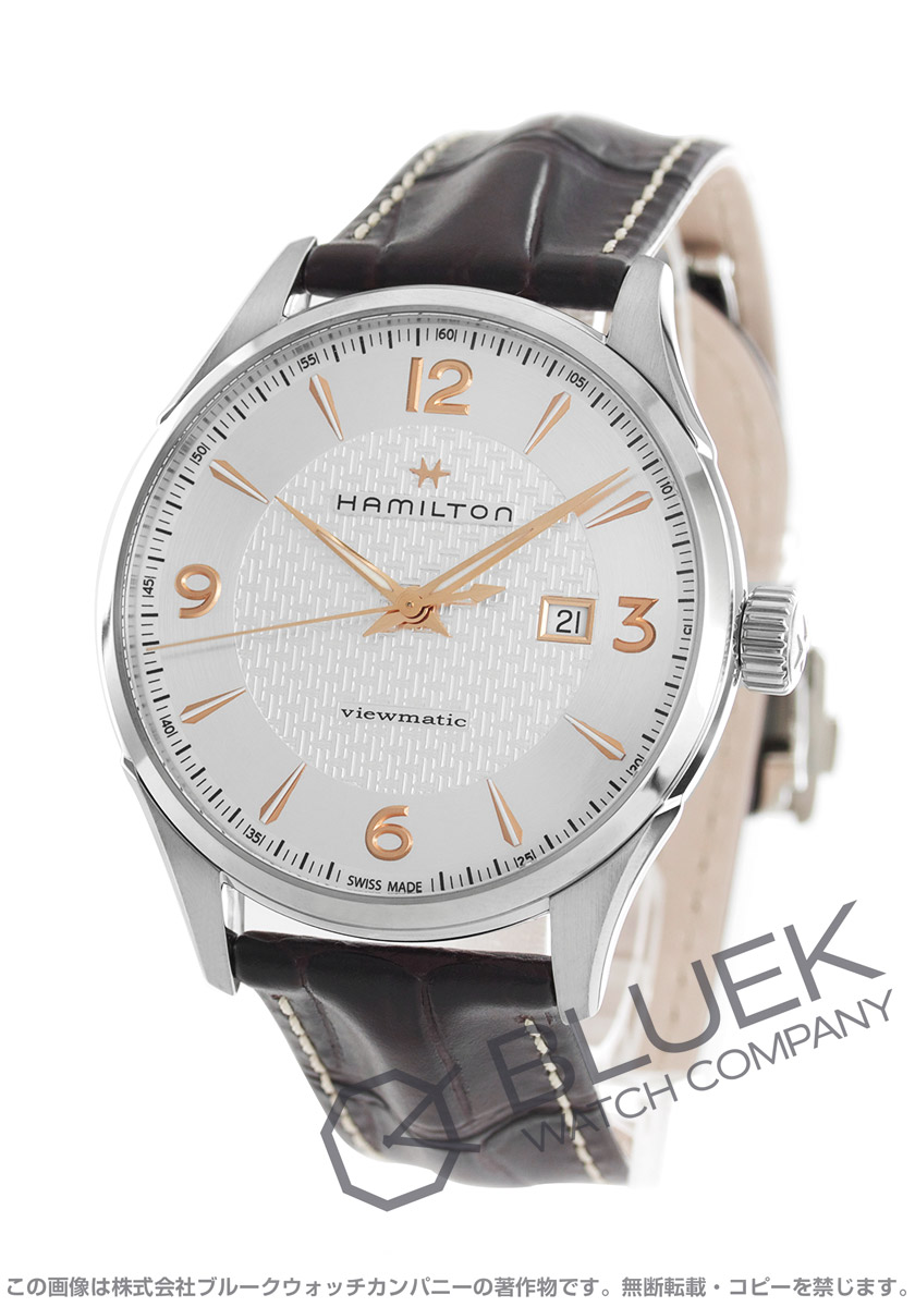 ハミルトン HAMILTON 腕時計 メンズ H32755551 自動巻き（H-10） シルバーxダークブラウン アナログ表示