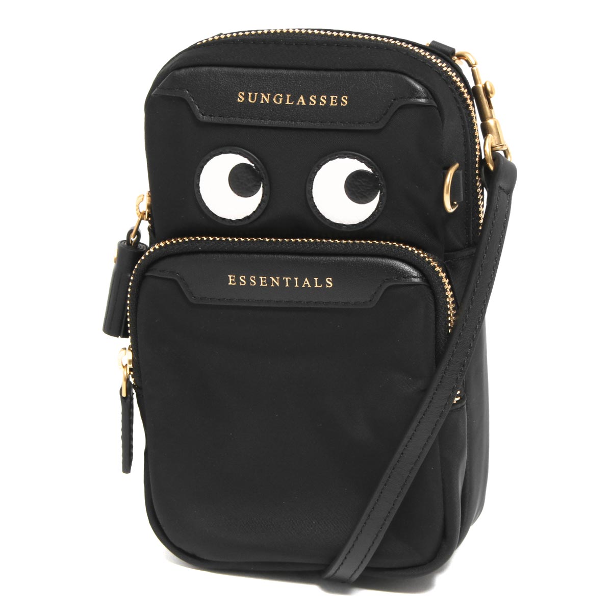 Anya Hindmarch アニヤハインドマーチ ミニショルダーバッグ 黒