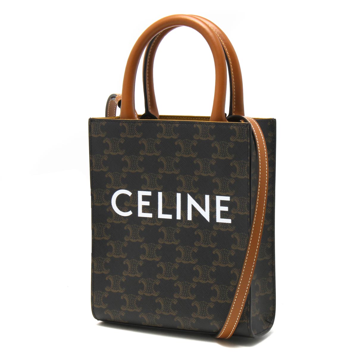セリーヌ トートバッグ ショルダーバッグ バッグ メンズ レディース カバ ヴァーティカル トリオンフ ミニ タンブラウンマルチ 2bzk 04lu 21年春夏新作 Celine ブランド腕時計通販なら ブルークウォッチカンパニー 心斎橋店