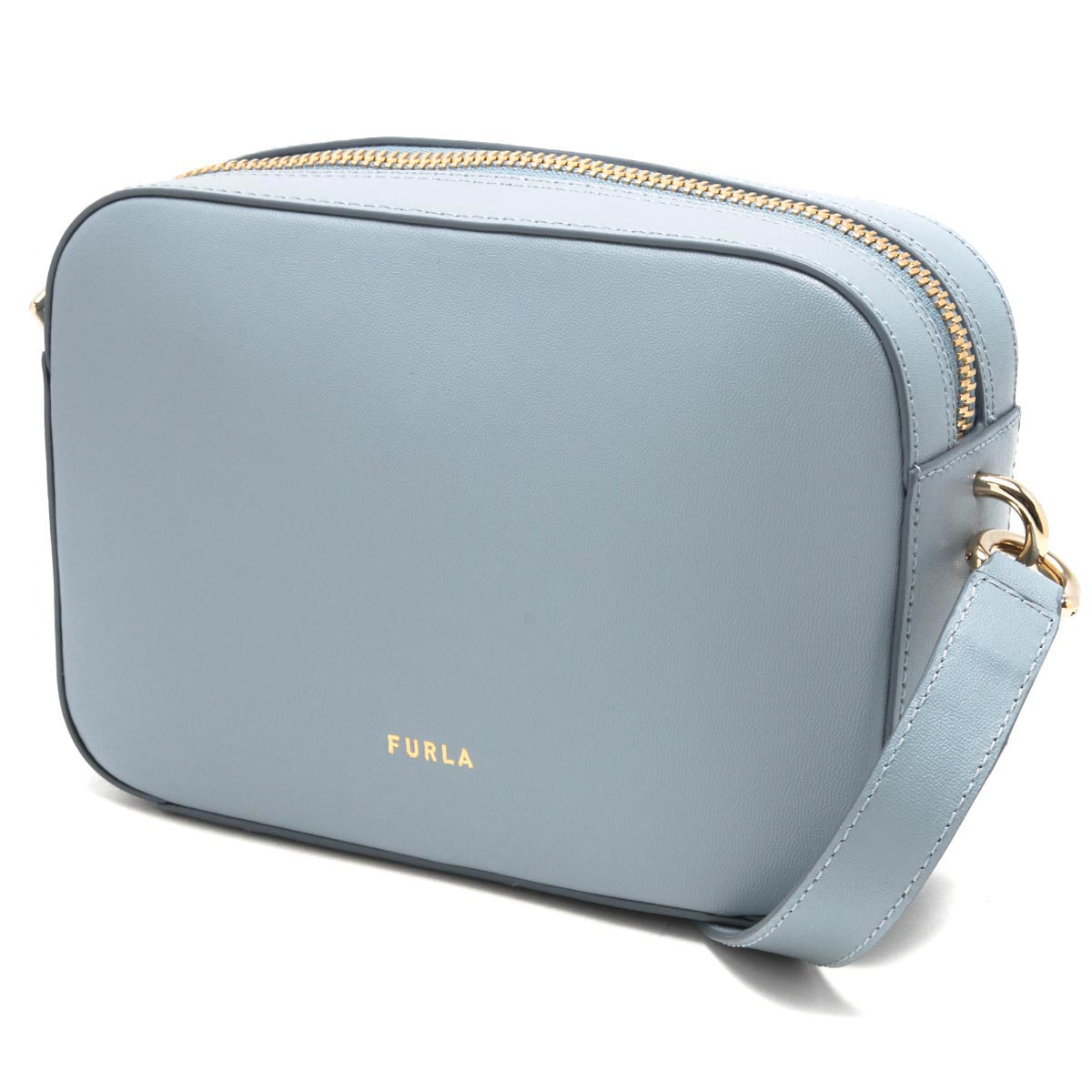 新品 フルラ FURLA ショルダーバッグ ブロック ミニ クロスボディ アヴィオライト