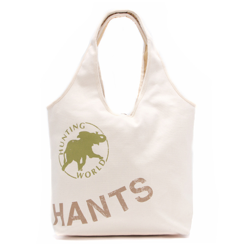 ハンティングワールド トートバッグ バッグ メンズ レディース ボルネオ チャリティー リバーシブル アイボリー グリーン ベージュ Ivy Hunting World ブランド腕時計通販なら ブルークウォッチカンパニー 心斎橋店