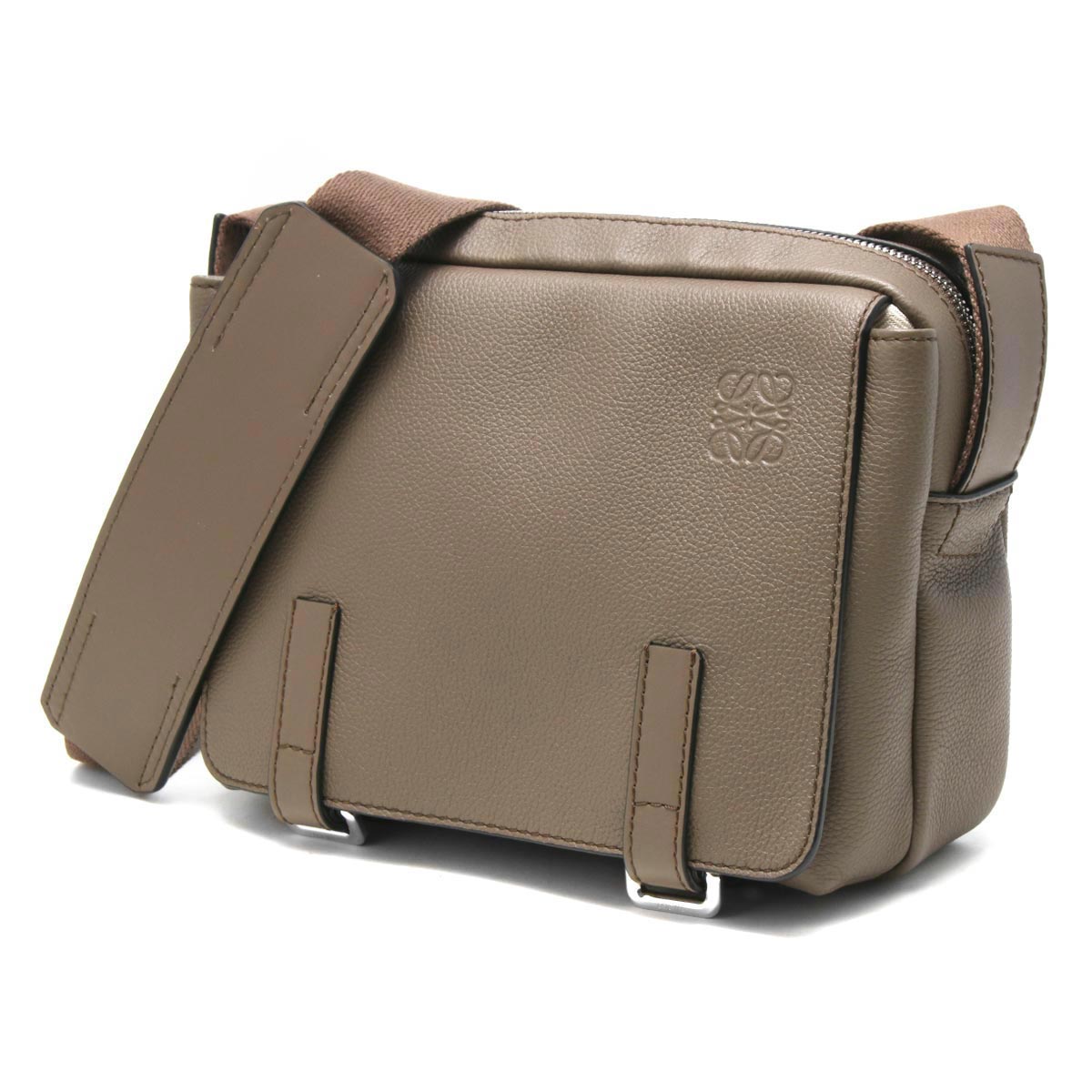 ロエベ ショルダーバッグ バッグ メンズ ミリタリー ダークモスブラウンベージュ 317 72 12 1729 年秋冬新作 Loewe ブランド腕時計通販なら ブルークウォッチカンパニー 心斎橋店