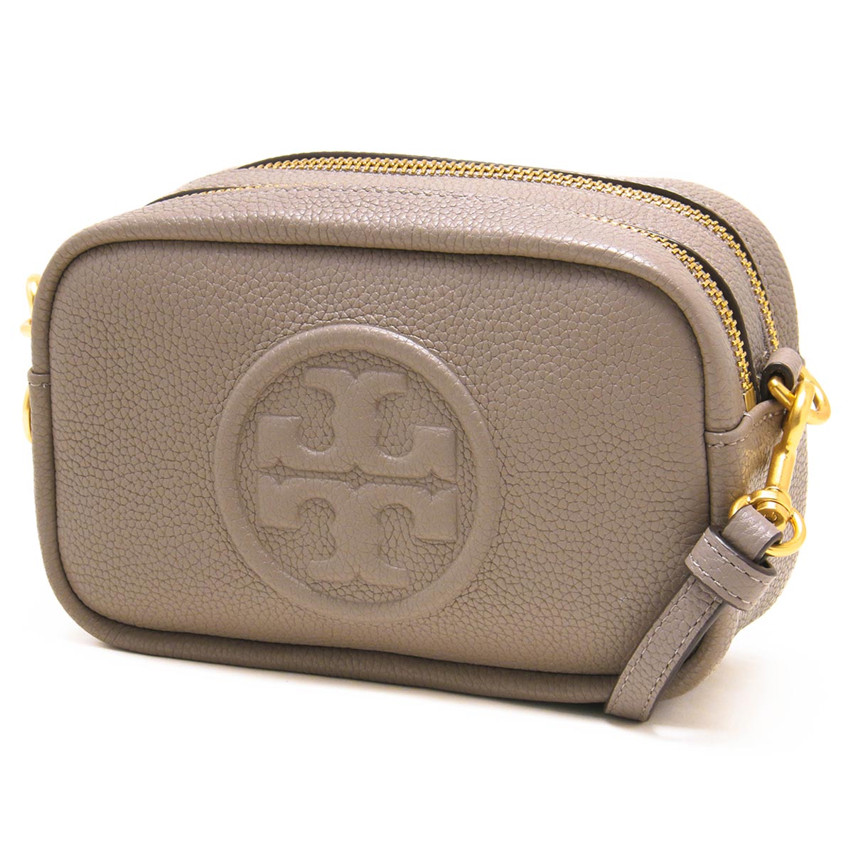 トリーバーチ TORY BURCH 2way バッグ ショルダー クラッチ 茶色