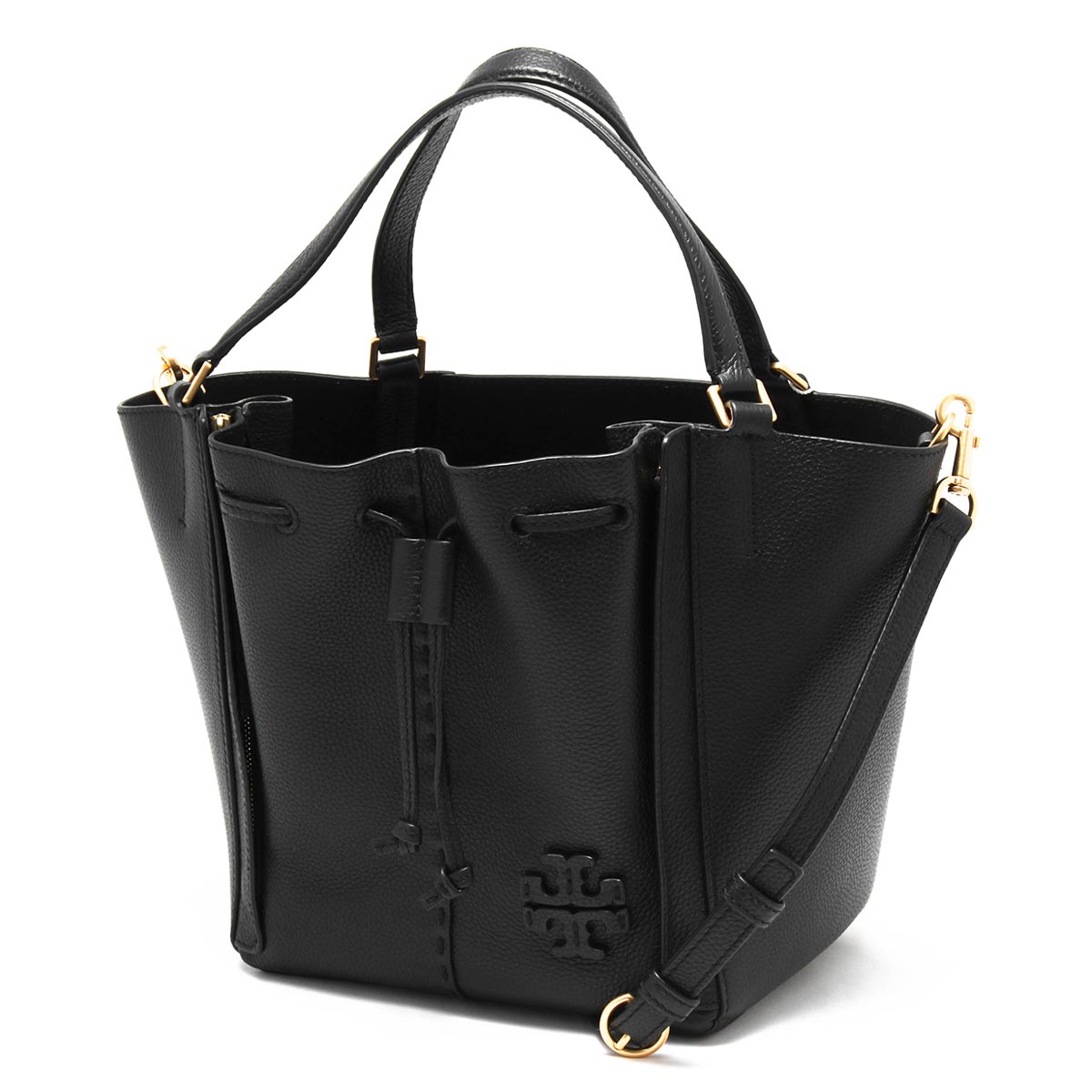 新品☆新作 TORY BURCH トリーバーチ 黒 レザートートバッグ