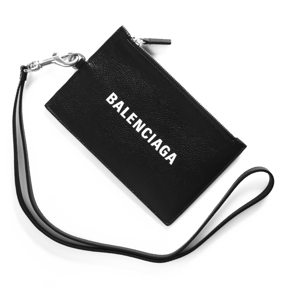 バレンシアガ フラグメントケース/クレジットカードケース/コインケース（小銭入れ） メンズ レディース スマホショルダー マルチケース  ブラック&ホワイト 616015 1IZI3 1090 BALENCIAGA