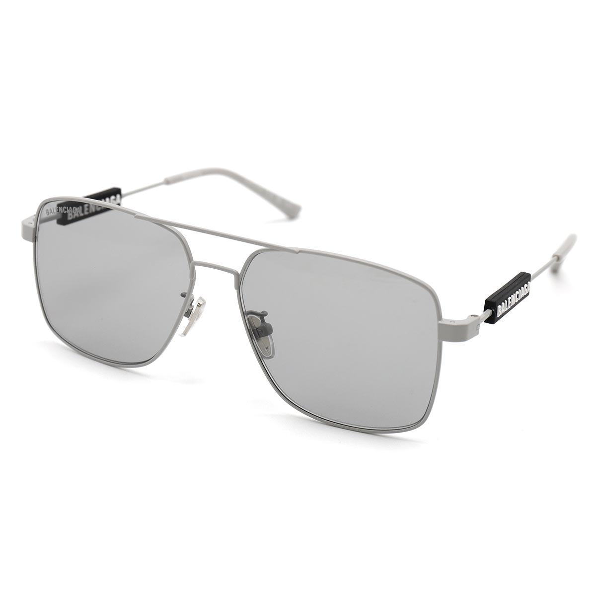 バレンシアガ サングラス メンズ スクエア UVカット グレー バレンシアガ サングラス メンズ スクエア UVカット グレー