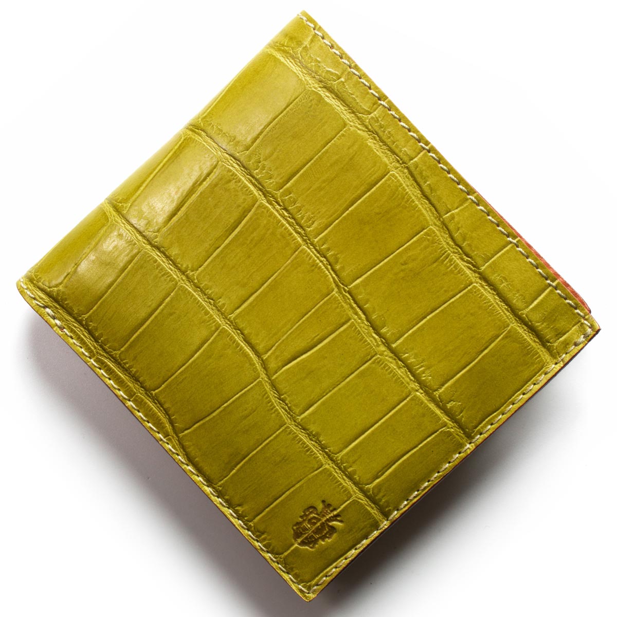 フェリージ 二つ折り財布 財布 メンズ クロコ型押し カードケースセット ヴェルデグリーン 452 SA 0008 FELISI