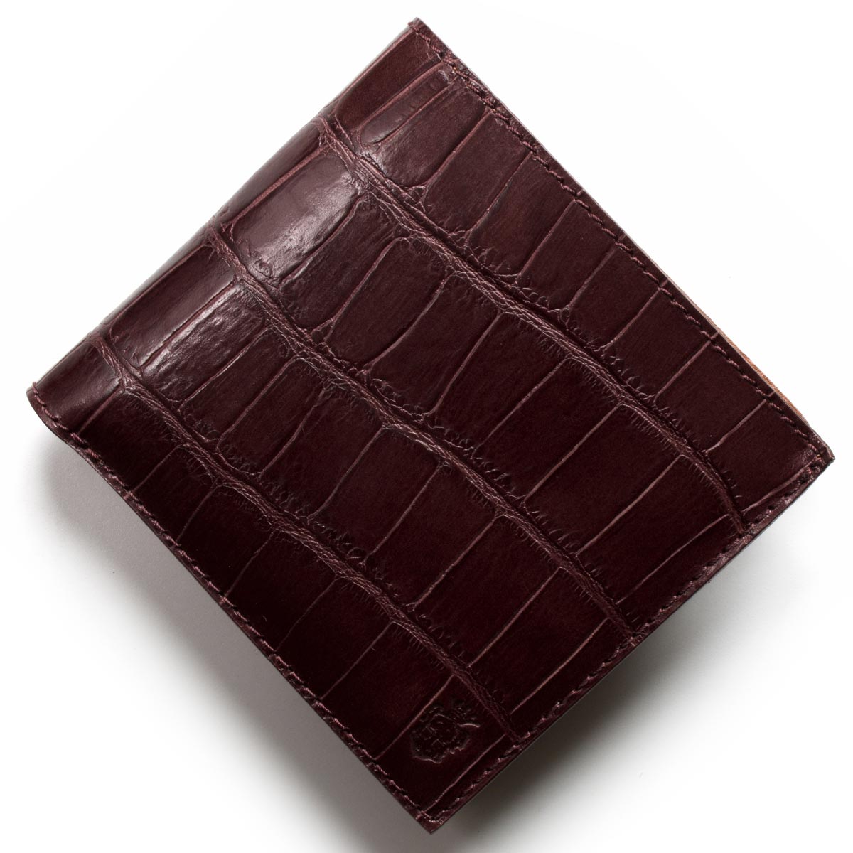 フェリージ 二つ折り財布 財布 メンズ クロコ型押し カードケースセット ボルドー 452 SA 0026 FELISI