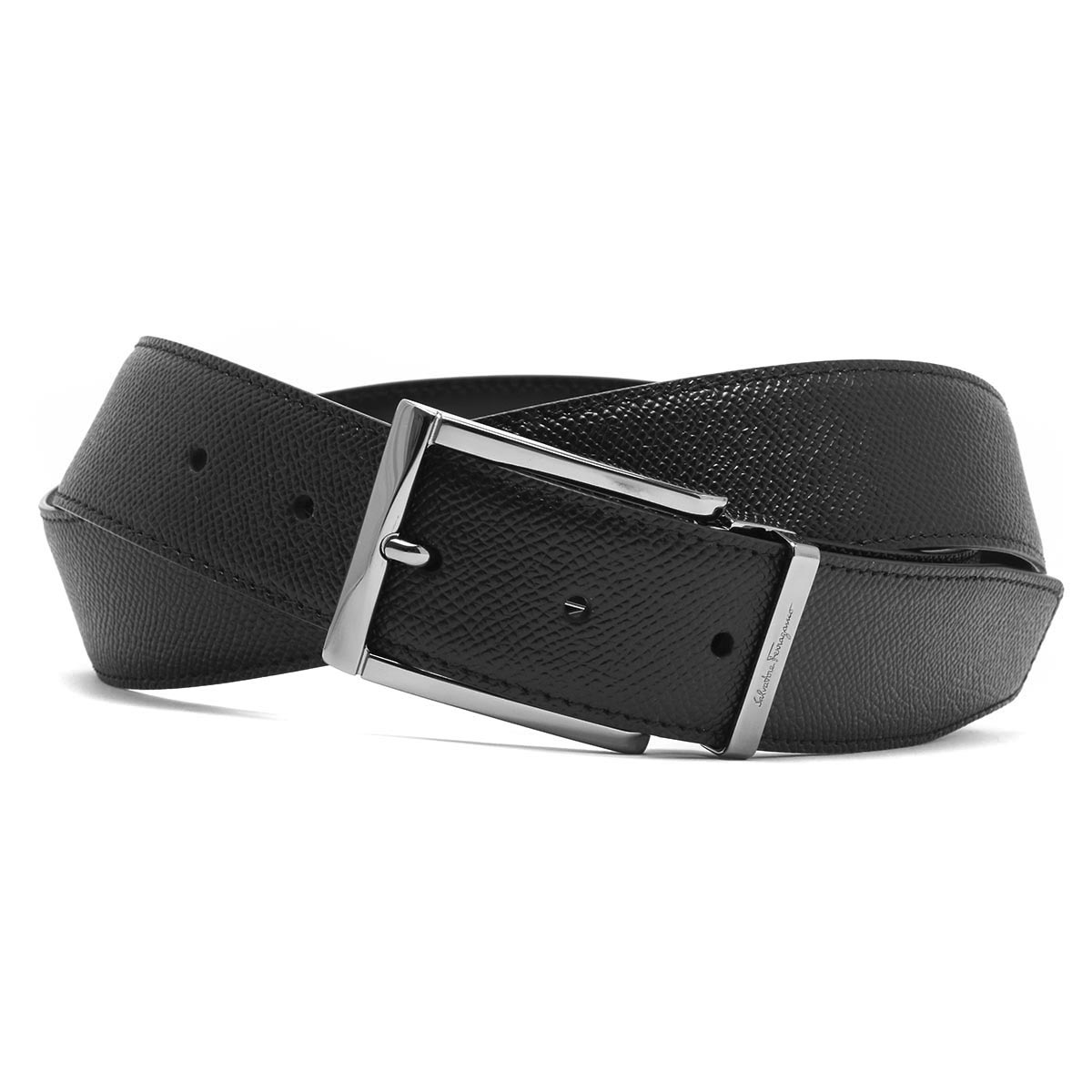 フェラガモ ベルト メンズ リバーシブル ブラック Nero Nero Salvatore Ferragamo ブランド腕時計通販なら ブルークウォッチカンパニー 心斎橋店