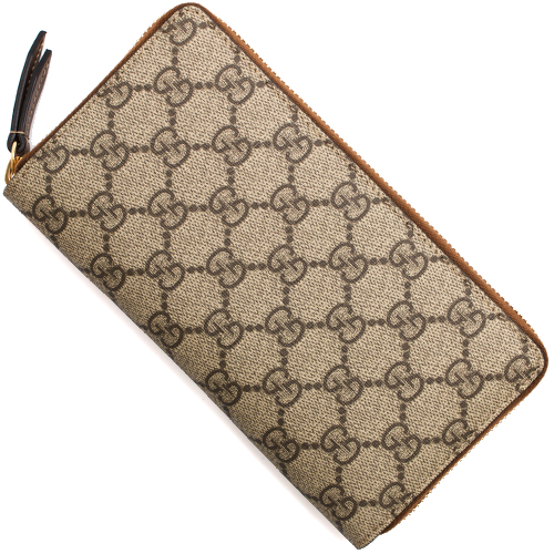 グッチ 長財布 財布 メンズ レディース Ggスプリーム Gg Supreme ベージュ ブラウン Klqhg 8526 Gucci ブランド腕時計通販なら ブルークウォッチカンパニー 心斎橋店