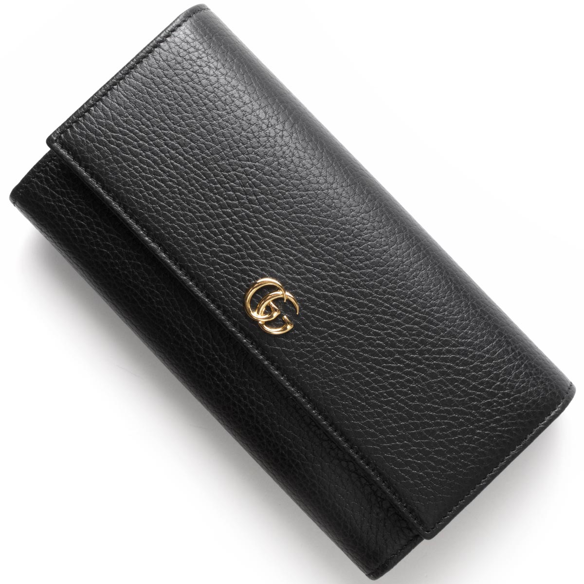 グッチ 長財布 財布 レディース プチ マーモント 【PETITE MARMONT】 ブラック 456116 CAO0G 1000 GUCCI