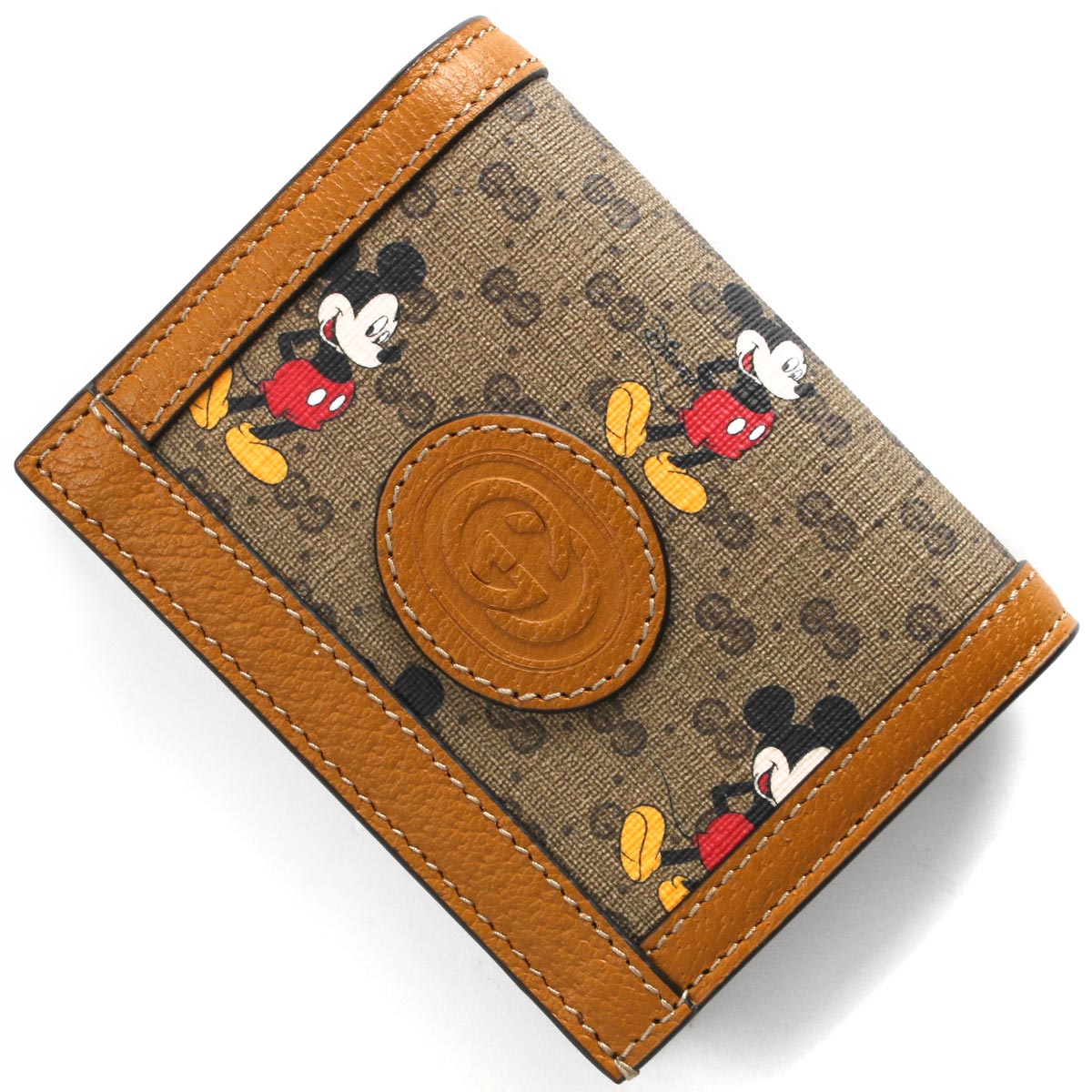 【限定ディズニーコラボ】グッチ x ミッキー 財布 　二つ折り財布