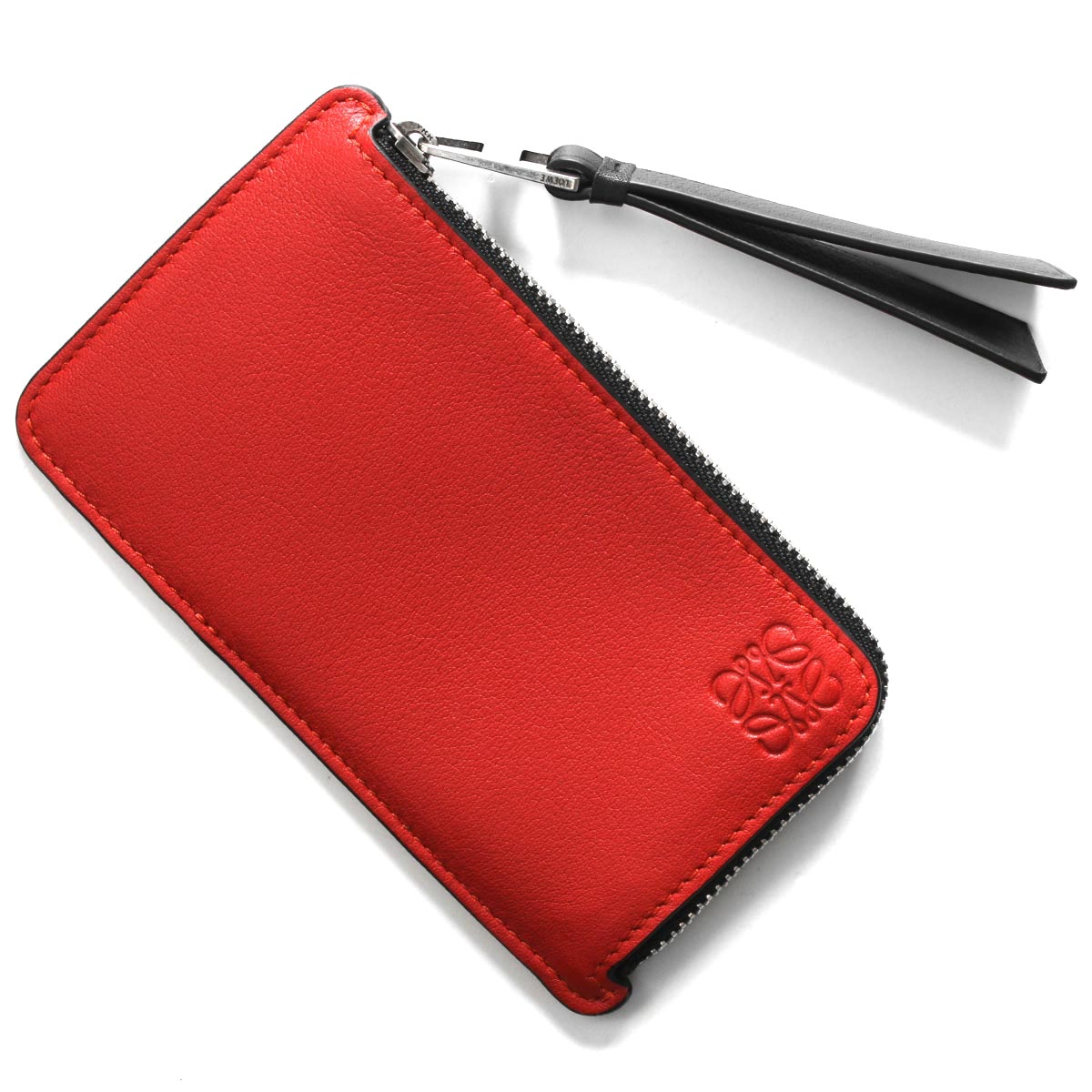 ロエベ コインケース 小銭入れ カードケース 財布 メンズ レディース アナグラム ブラック レッド 103 Z40 01 1107 Loewe ブランド腕時計通販なら ブルークウォッチカンパニー 心斎橋店