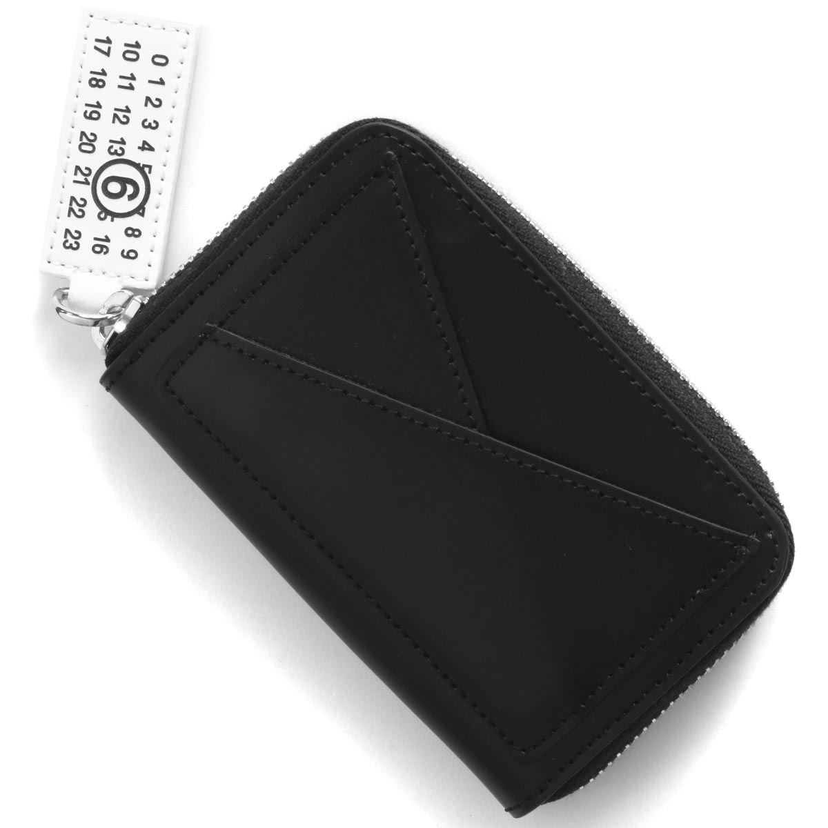 ランキング上位のプレゼント Maison Margiela 二つ折り財布 ブラック メンズ メゾンマルジェラ SA1UI0016 P4455 T8013